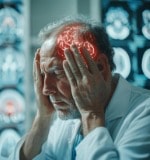 Hombre con dolor de cabeza